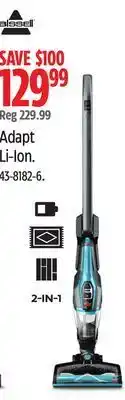 Canadian Tire Bissell adapt li-ion max 2-in-1 lightweight cordless stick vacuum cleaner offer