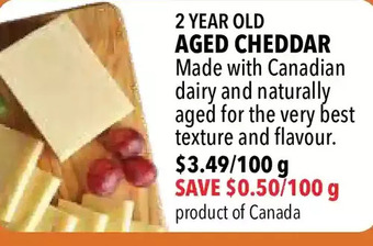 Farm Boy 2 year old aged cheddar offer