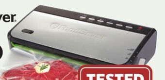 Canadian Tire Foodsaver stainless-steel vacuum system with roll storage offer