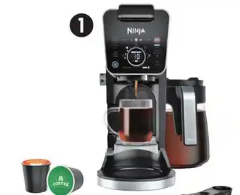 Canadian Tire Ninja dual brew pro grounds & pods specialty coffee system offer