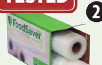 Canadian Tire Foodsaver 11 x 16" double roll replacement bags offer