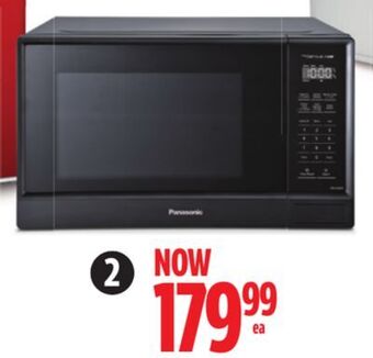 Canadian Tire Panasonic 1.3 cu-ft microwave offer