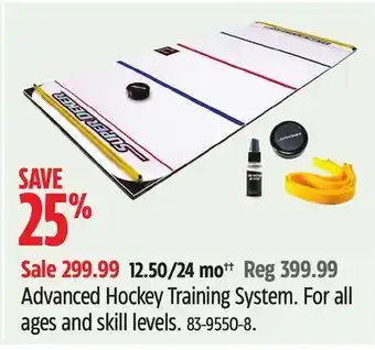 Canadian Tire Super deker advanced hockey training system offer