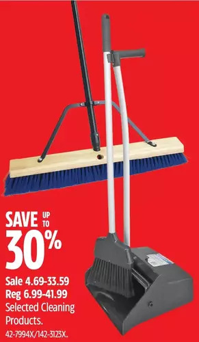 Canadian Tire Cleaning products offer