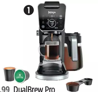 Canadian Tire Ninja dualbrew pro grounds & pods specialty coffee system offer
