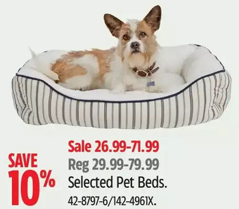 Canadian Tire Pet beds offer