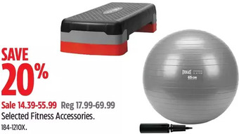 Canadian Tire Fitness accessories offer