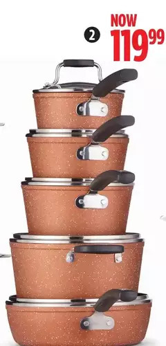 Canadian Tire 10-pc forged non-stick cookset offer