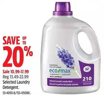 Canadian Tire Laundry detergent offer