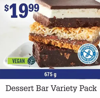 M & M Food Market Dessert bar variety pack offer