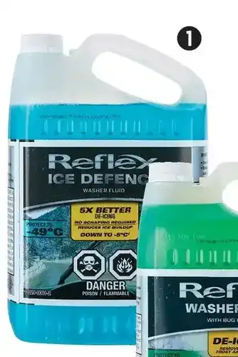 Canadian Tire C reflex ice defence washer fluid, 4-pack offer