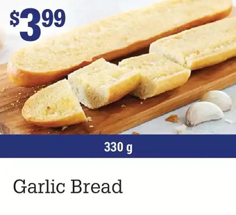 M & M Food Market Garlic bread offer