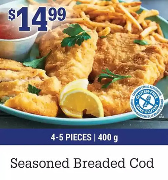 M & M Food Market Seasoned breaded cod offer