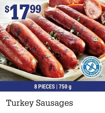 M & M Food Market Turkey sausages offer
