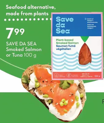 Sobeys Save da sea smoked salmon or tuna offer