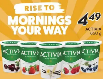 Sobeys Activia yogurt offer