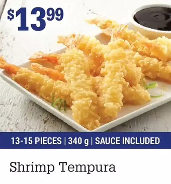 M & M Food Market Shrimp tempura offer