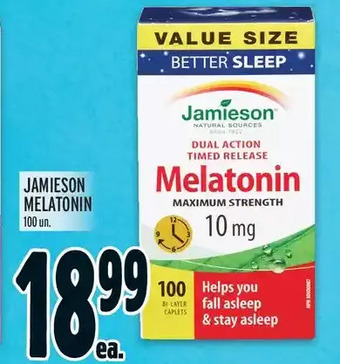 Metro Jamieson melatonin offer
