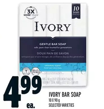Metro Ivory bar soap offer