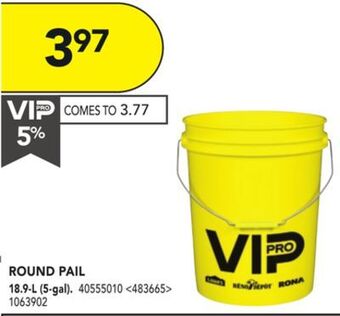 Lowe's Round pail offer