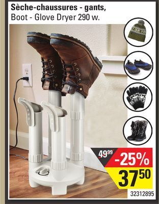 Hart Boot - glove dryer offer