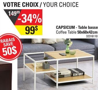 Sushi Shop Coffee table offer