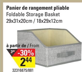 Sushi Shop Foldable storage basket offer