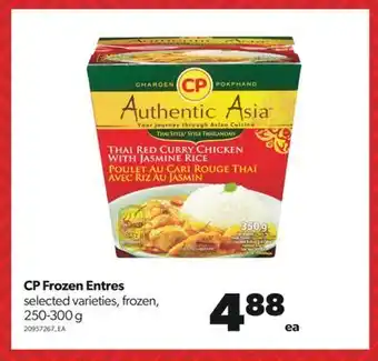 Real Canadian Superstore Cp frozen entres, 250-300 g offer