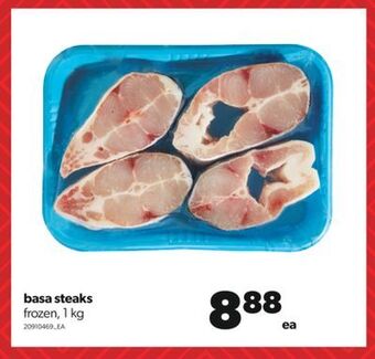 Real Canadian Superstore Basa steaks, 1 kg offer