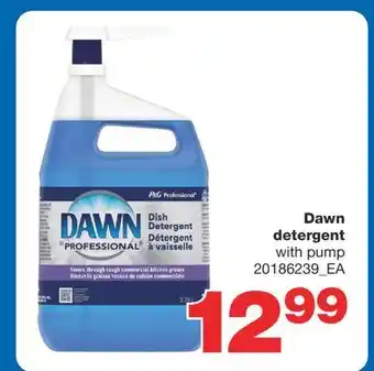 Wholesale Club Dawn detergent with pump offer