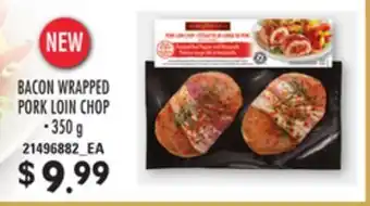 Zehrs Markets Marc angelo bacon wrapped pork loin chop, 350 g offer