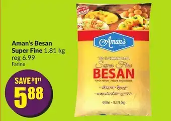 FreshCo Aman's besan super fine 1.81 kg offer