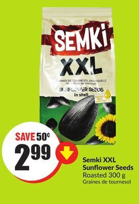FreshCo Semki xxl sunflower seeds roasted 300 g offer