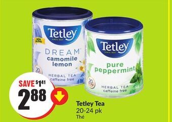 FreshCo Tetley tea 20-24 pk offer