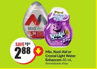 FreshCo Mio, kool-aid or crystal light water enhancers 48 ml offer