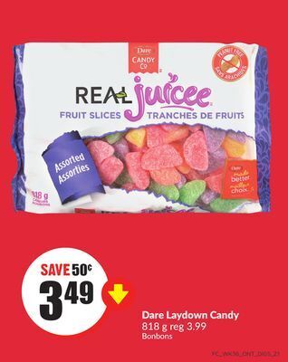 FreshCo Dare laydown candy 818 g offer