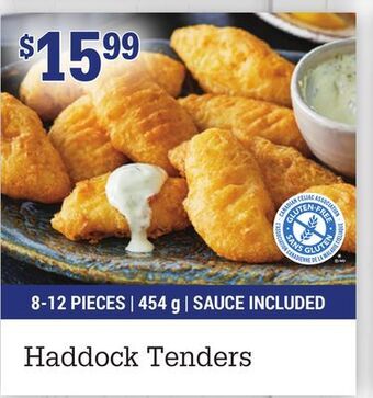 M & M Food Market Haddock tenders offer