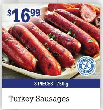 M & M Food Market Turkey sausages offer
