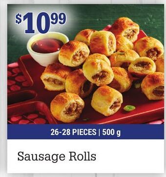M & M Food Market Sausage rolls offer