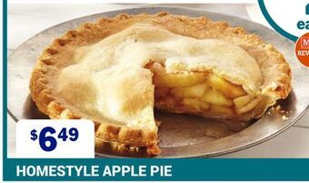 M & M Food Market Homestyle apple pie offer