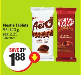 Chalo FreshCo Nestlé tablets 95-120 g offer