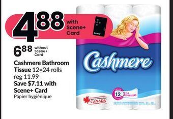 Chalo FreshCo Cashmere bathroom tissue 12 = 24 rolls offer