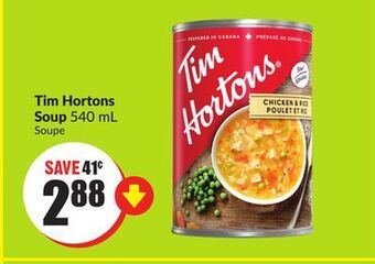 Chalo FreshCo Tim hortons soup 540 ml offer