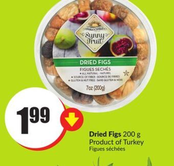 Chalo FreshCo Dried figs 200 g product of turkey offer