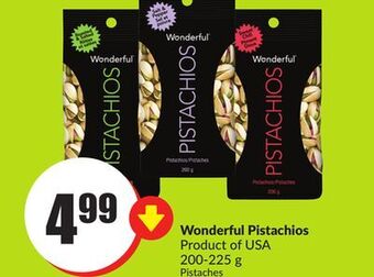 Chalo FreshCo Wonderful pistachios product of usa 200-225 g offer