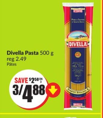 Chalo FreshCo Divella pasta 500 g offer