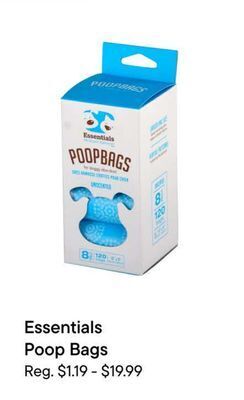Petvalu Essentials poop bags offer