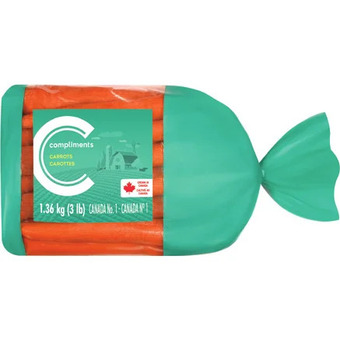 FreshCo Compliments carrots or yellow onions offer
