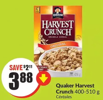 FreshCo Quaker harvest crunch offer
