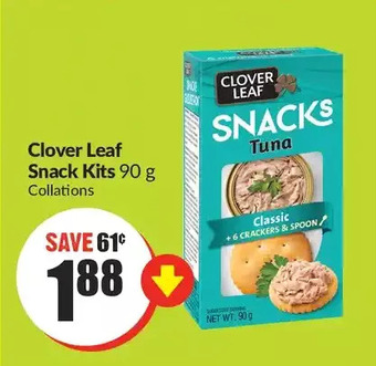 FreshCo Clover leaf snack kits offer